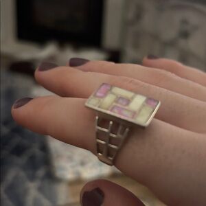 Fun checkered ring !